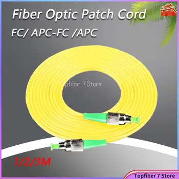 10TK FC/ APC-FC /APC Fiber Optic Patch Cord Simplex Läbimõõt 3mm ühemoodilisi Juhtme Pikkus 1M 2M 3M või vastu võtta Kohandamine