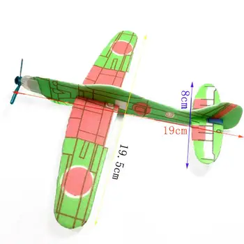 DIY kokku pandud Õhusõiduki Mudel Käsitsi Valmistatud Materjal Vaht Käega Viskamine Õhusõiduki Tehnoloogia Laste Mänguasjad Juhuslik Värvi Väljas Mänguasjad