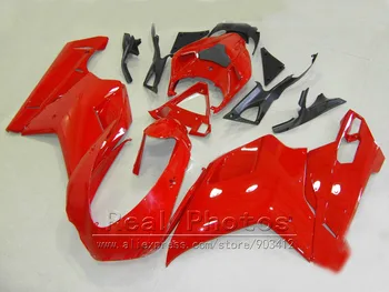 Punane ABS kere voolundi komplekt Ducati 848 1098 07 08 09 10 11 fairings set 848 1098 2007-2011 AS05