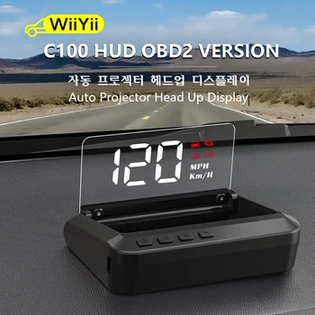 WiiYii C100 OBD2 GPS Auto Kiirus Projektori Peegli Sõidu pardal HUD Head Up Display Arvuti Auto Elektroonilised Tarvikud