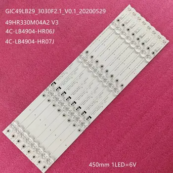 LED-Taustvalgustuse strip for TCL 49P3 L49P3CFS D49A620U B49A81S-UD L49P1-UD L49P2-UD 4C-LB4904-HR07J 49HR330M04A2 V3 HR-17624-05008