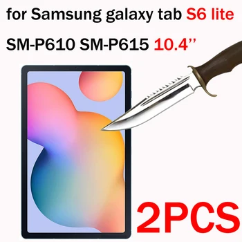 2TK Karastatud Klaasist Ekraan Kaitsja jaoks Samung Galaxy Tab S2 S3 S4 S5e S6 Lite 8.0 9.7 10.4 10.5 T860 T720 T830 T820 P610