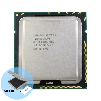 xeon X5570 protsessor x5570 CPU (2.93 GHz 8MB 6.4 GT/s Quad-Core) LGA-1366-Serveri CPU tööd X58 emaplaadi