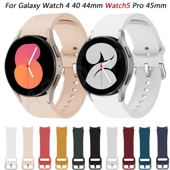 Silikoon Ametlik Kinnitamine Samsung Galaxy Watch4 Klassikaline 46 mm 42mm Smart Watch Ridge Käevõru Galaxy Vaata 5 Pro 45mm/44mm 40mm