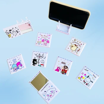 Sanrioed Telefoni Omanik Peegel Kaks Eesmärki Kawaii Anime Minu Meloodia, Kuromi Hello Kitty Portable Multi-Funktsioon Mugav Kingitused Mänguasi