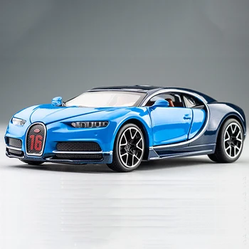1:32 Bugatti Chiron Divo Super võidusõiduauto Sulamist Diecasts Metallist Mudel Mänguasjad Kääbus Sõidukite Teenetemärgi Kogumise Lapsed