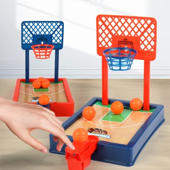 Mini Shooting Masin Partei Lapsed Täiskasvanud Lihtne Kokku panna Desktop Board Mängu Korvpall Sõrme Tabel Interaktiivne Sport Mängud