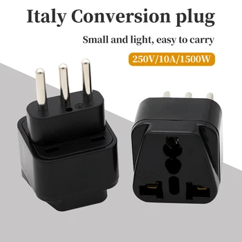 Itaalia Konverteerimise Universal Plug Adapter Plug Milano, Tšiili, Kuuba, El Salvador, Uruguay, Süüria ja Vatikani