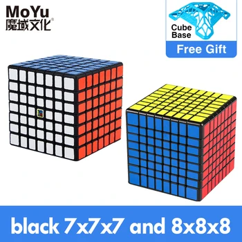 MoYu meilong 6x6x6 7x7x7 Kuubik 8x8x8 Magic MofangJiaoshi 4x4 5x5 6x6 7x7 8x8 Kiirus Puzzle cubo Magico Haridus Mänguasjad Lastele