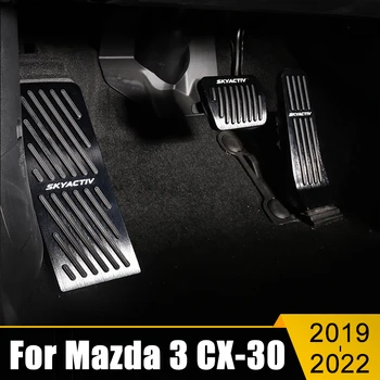 Näiteks Mazda 3 BP CX30 CX-30 2019 2020 2021 2022 Axel Auto Suu Kütuse Pedaal Gaasi-Piduri Pedaalid Kaas Mitte Tõsta Padjad Tarvikud