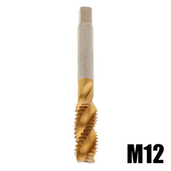 Raua Lõng puuduta Terasest DIY Käsi-Tööriistad Kodu M10 M12 M14 M16 Meetrilise Kruvide Pakkumise Titaani plated Töötuba Drill Bits