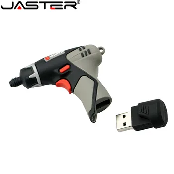 JASTER Pendrive 4GB 8GB 16GB 32GB 64GB USB Flash Drive Electric Drill USB 2.0 Vahend, Memory Stick Cartoon USB Flash Ketas
