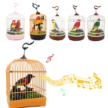 Pere lemmiklooma lind mänguasjad räägib lindude lemmikloom linnud lemmiklooma lind puuris elektrilised hääljuhtimine laste mänguasjad kingitus