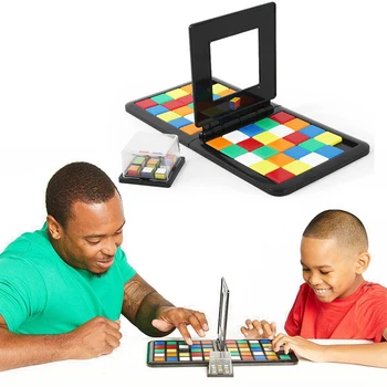 Värv Lahing Square Rassi Mäng Vanema-Lapse Square Desktop Lapsed Mõistatusi, Õppimine, Haridus Mänguasjad Anti Stress Poisid Tüdrukud Kingitused