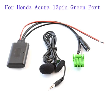 Biurlink Honda Acura Auto Raadio Bluetooth Handsfree Adapter Mikrofoni Kaabel Audio AUX Kaabel