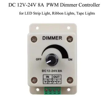 Pinge Regulaator DC-DC Pinge Stabilisaator 8A toiteallikas, Reguleeritav Kiiruse Kontroller DC 12V LED Dimmer, 12 V