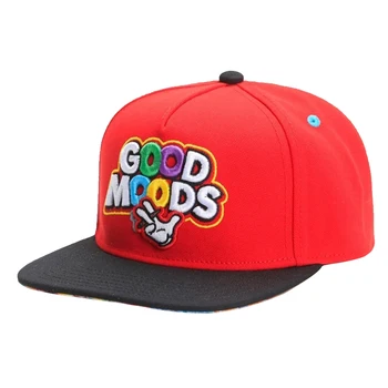 Brändi Hea Meeleolu ühise Põllumajanduspoliitika punane puuvillane Hip-Hop snapback müts mehed naised täiskasvanute väljas korvpalli vabaaja päike baseball cap