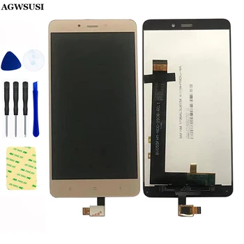 eest Xiaomi Redmi Lisa 4 LCD Touch Digitizer Redmi Lisa 4 LCD Ekraan Maatriks Andur Redmi lisa 4 MTK MediaTek Helio X20 Assamblee