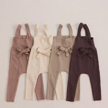 0-24 M Baby Tüdrukud Suspender Püksid Reguleeritav Rihm Püksid korea Stiilis Kevad-Sügis Väikelapse Beebi Tüdrukute Kombekas Üldine
