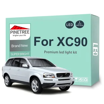 22Pcs Led Interior Light Kit For Volvo XC90 2012 2013 2014 LED-Dome Kaart numbrimärk Valgus Canbus