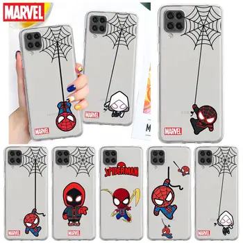 Marvel spider man spiderman Telefon Case for Samsung Galaxy A51 A52 A22 A13 A11 A12 A21s A32 A23 A33 A53 A73 5G, Räni, Pehme Kaas