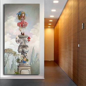 Mark Ryden Pop Sürrealistlik Lõuendile Maali Prindi Magamistoaga Kodu Kaunistamiseks Kaasaegne Seina Art õlimaal Plakati Pilt Raames HD