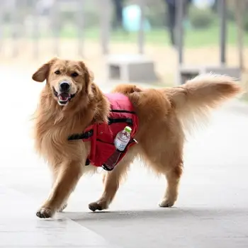 Lemmiklooma tagasi kotti kooli kott suur koer ise-pakendi kuldne retriiver seljakott keskmise ja suure koera kasutaja välja minna kaasaskantav pack