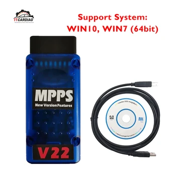 2022 Uusim Versioon MPPS V22 MPPS Master V22.2.3.5 ECU Chip Tuning Skanner Nr Märgid Piiratud Toeta Win7/10 Multi-lanugage