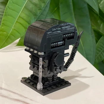 KES Aliened Filmi Stseene Brickheadz ehitusplokid Tegevus Joonis Superkangelased kõrgtehnoloogiline Robot War Ehitus Tellised Mänguasjad Poiss