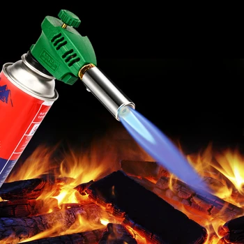 1300°C Lõõskav Põleti Leegi Butaan Gun Metal Gaasi Kergem Jootmise Kirjutaja Köök Tulekahju Küpsetamine Süüde Relv Väljas Grill Vahendid