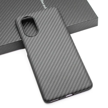 Süsinikkiust telefoni puhul Huawei Nova 8 Pro Õhuke ja kerge atribuudid Aramiid kiud materjali Täieliku kaitse puhul