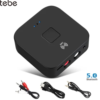 tebe NFC Bluetooth 5.0 Audio Vastuvõtja RCA-3,5 mm HIFI CD Kadudeta Heli Kvaliteet Traadita Stereo Muusika Adapter TV Auto Kõlarite