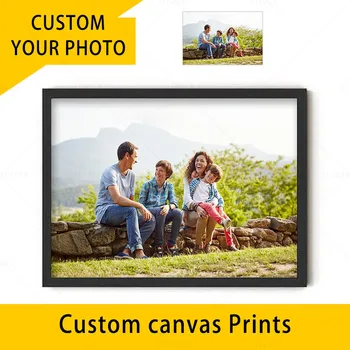 Lõuend Custom Print Kohandatud Custom Trükitud Plakatid Personaliseeritud Pilte Oma Pilt Pere Sõbrad Foto Maastiku Prindi
