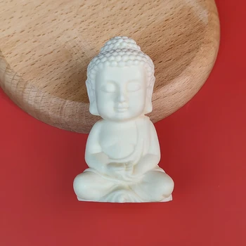 3D Hiina Buddha Hallituse Vorm, Küünlad Silikoon Hallituse Kipsi Vaik Kook Seep DIY Aromatherarpy Kodumasinate Teenetemärgi Käsitöö-Tööriistad
