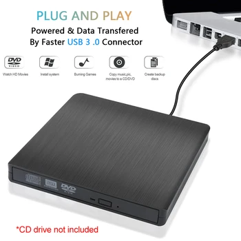 Optilised seadmed, Ruum Juhul 5Gbps USB 3.0 SATA Väline DVD-CD-RW Mängija Optilised Draivid Korpuses Sülearvuti Tarvikud