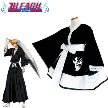 Anime Bleach Cosplay Kostüüm Valgendi Kurosaki ichigo Lolita Kimono Kleit Täis Komplekti Custom Made Naine Tüdrukud Halloween