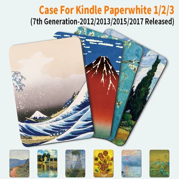 Magnet Kate Protective Case For Kindle Paperwhite 1 2 3 DP75SDI EY21 2013 5th 6th 7th Generation 2015 2017 Auto Magada