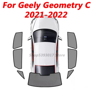 Eest Geely Geomeetria C 2020 2021 2022 Magnet Auto Küljeakna Päikesevarjud Silma Varju Pime Auto Akna Curtian Tarvikud