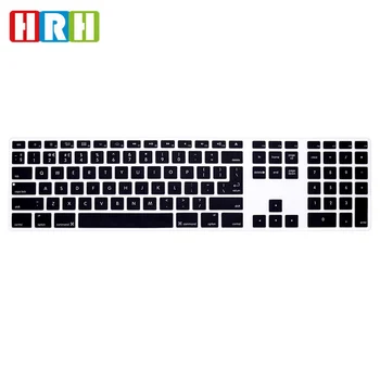 HRH Väga Läbipaistev Silikoonist Klaviatuuri Kate Klaviatuur Naha IMac G6 MB110LL/B ja MB110LL/A numbriklaviatuur NumberPad
