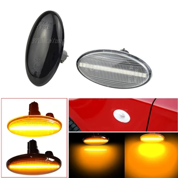 2Pieces Dünaamiline Blinker LED suunatuli Lamp Pool Sm-i Indikaator Flasher Tuled Subaru Metsnik Vabaduse Impreza 2008-2019
